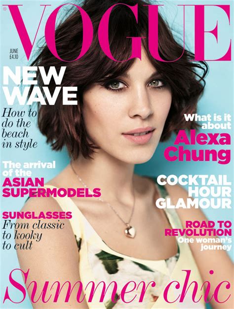 vogue cover alexa chung michael kors